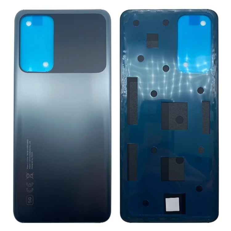 Задняя кришка Xiaomi Poco M4 Pro 5G gray (без стекла камеры)