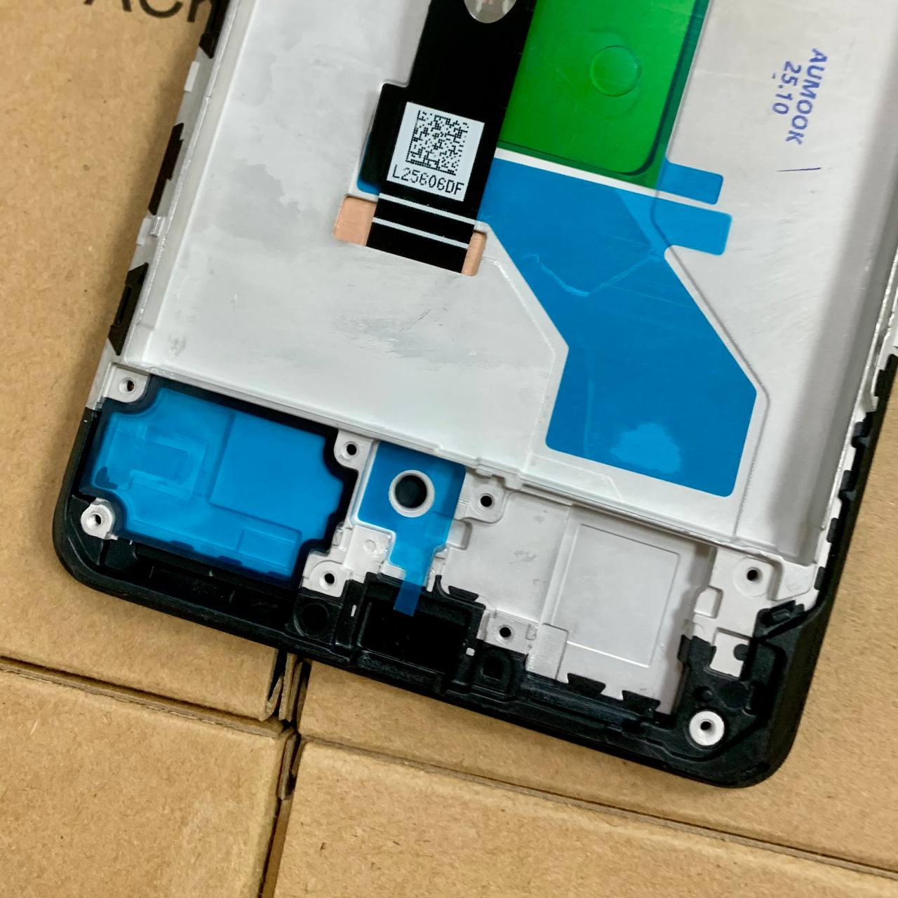 Дисплей Xiaomi Redmi Note 12 Pro Plus 5G black, с рамкой, OLED