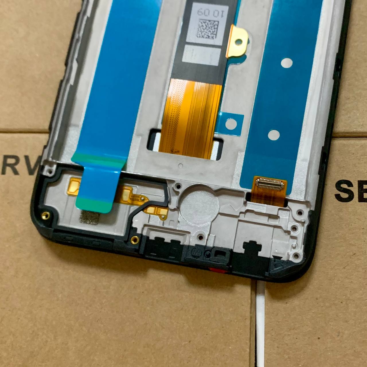 Дисплей Infinix Smart 6 black, с рамкой, Original (PRC)
