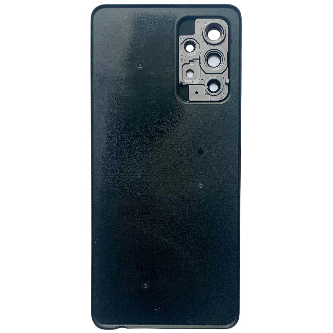 Задняя крышка Samsung A525 | A528 Galaxy A52 2021 black (со стеклом камеры)