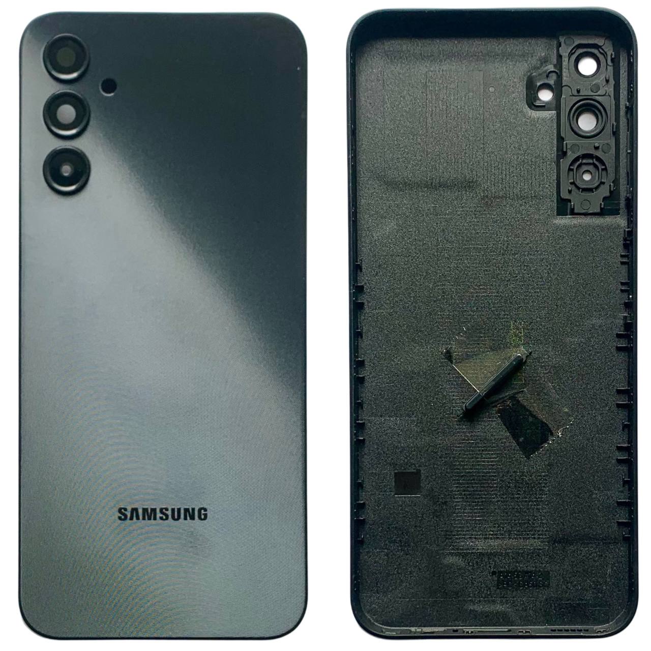 Задняя крышка Samsung A145 | A146 Galaxy A14 2023 black (со стеклом камеры)