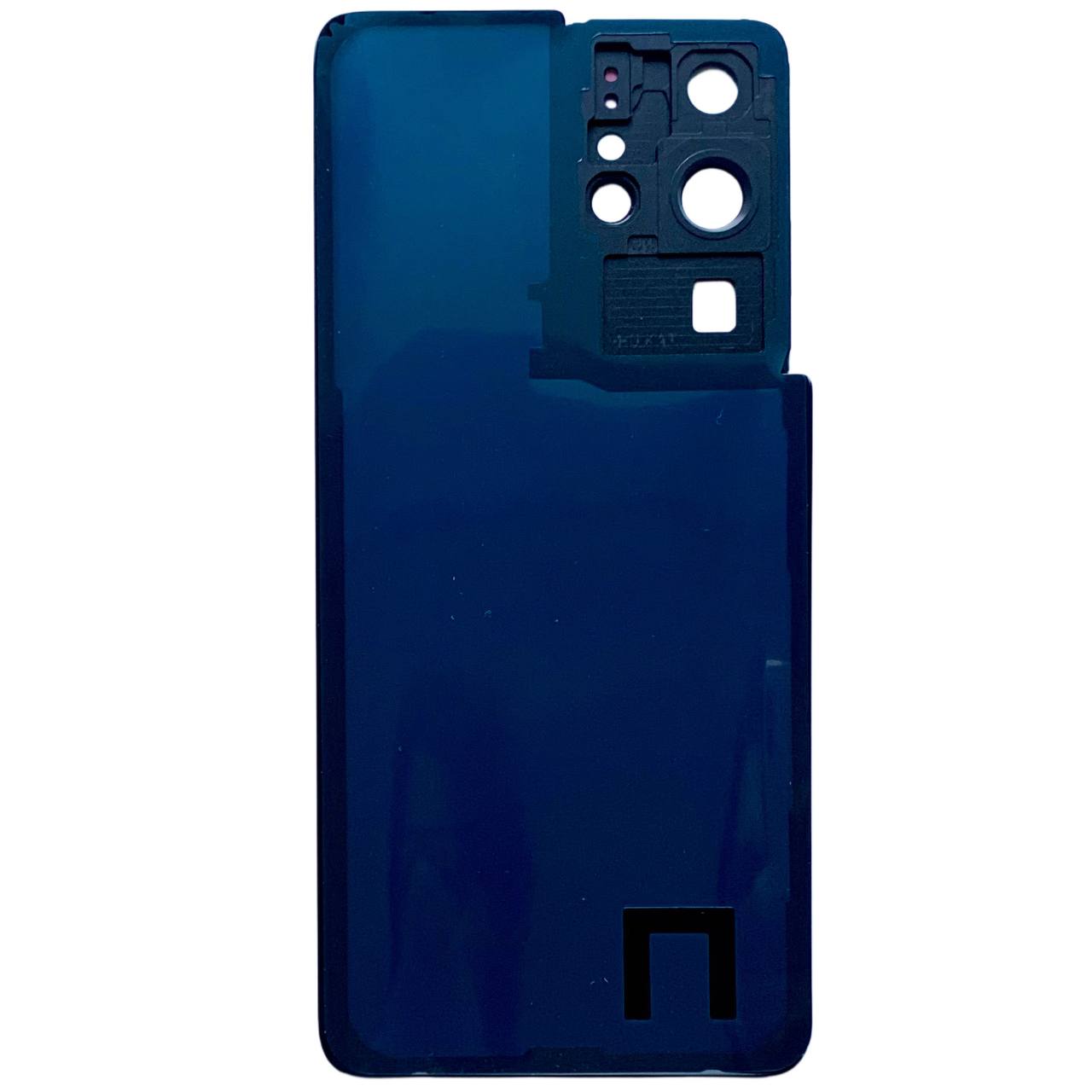 Задняя крышка Samsung G998 Galaxy S21 Ultra silver (со стеклом камеры)