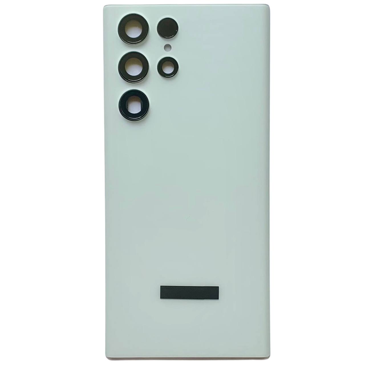 Задняя крышка Samsung S908 Galaxy S22 Ultra 5G white (со стеклом камеры)
