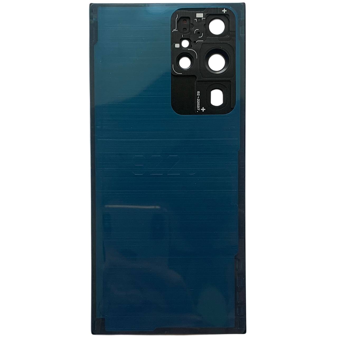 Задняя крышка Samsung S908 Galaxy S22 Ultra 5G white (со стеклом камеры)