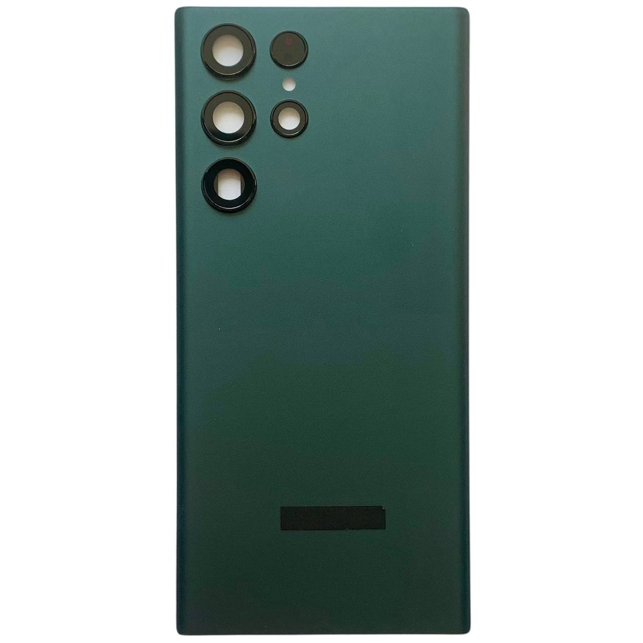 Задняя крышка Samsung S908 Galaxy S22 Ultra 5G green (со стеклом камеры)