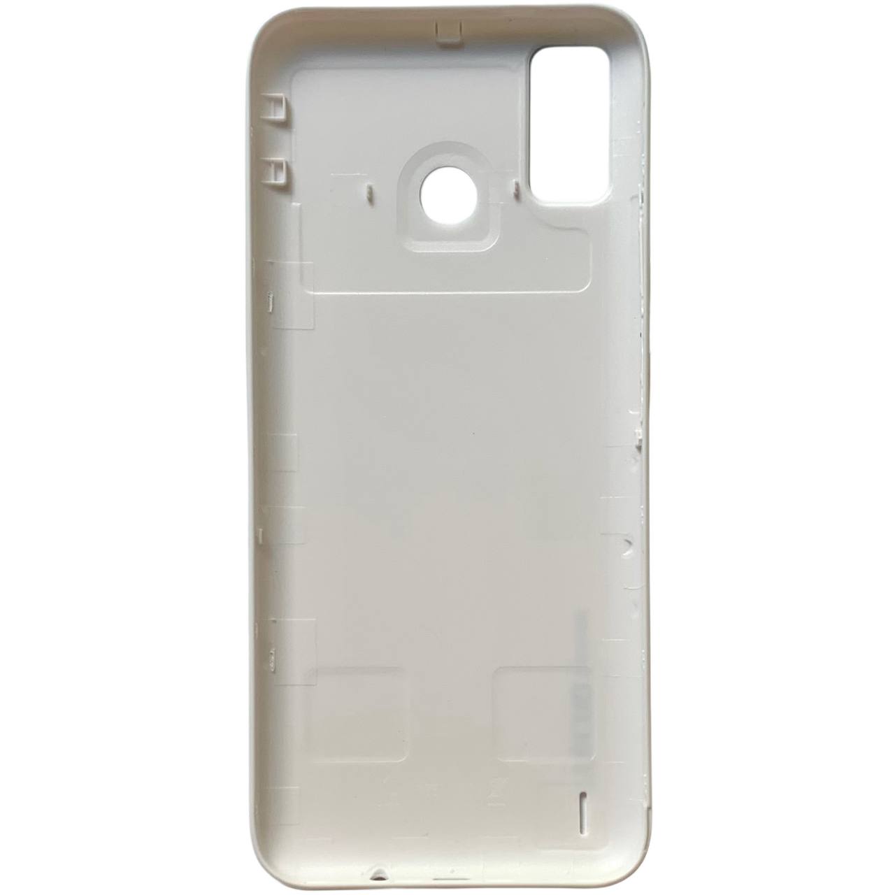 Задняя крышка Tecno Spark 6 Go white (без стекла камеры)