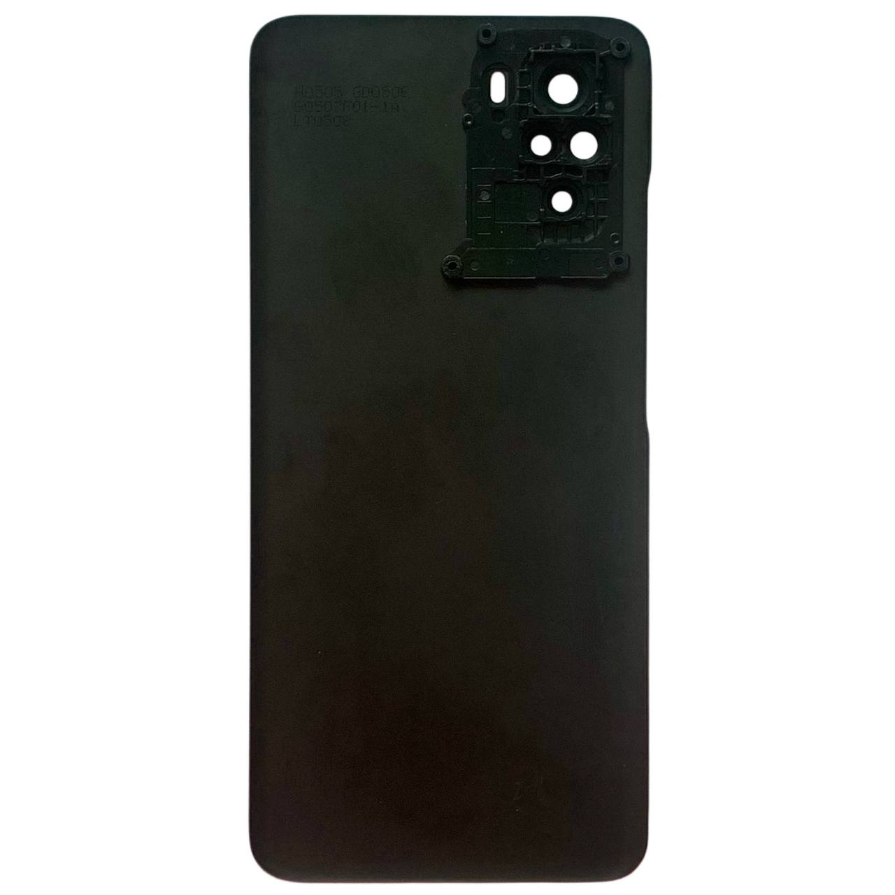 Задня кришка Xiaomi Redmi Note 10 4G gray (з склом камери)