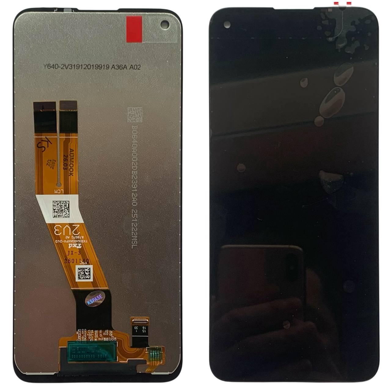 Дисплей Samsung M115 Galaxy M11 (Glass- 159,5 mm) black, без рамки, Original