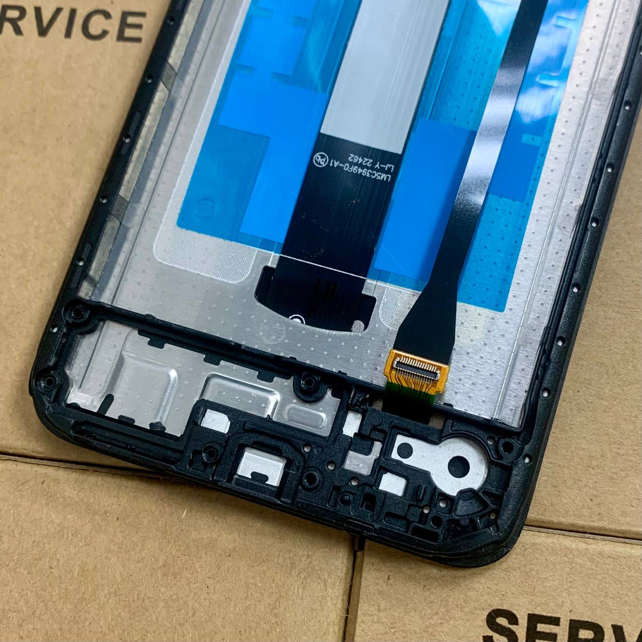 Дисплей Xiaomi Redmi 12C | Redmi 11A | Poco C55 black, з рамкою, Original (PRC)