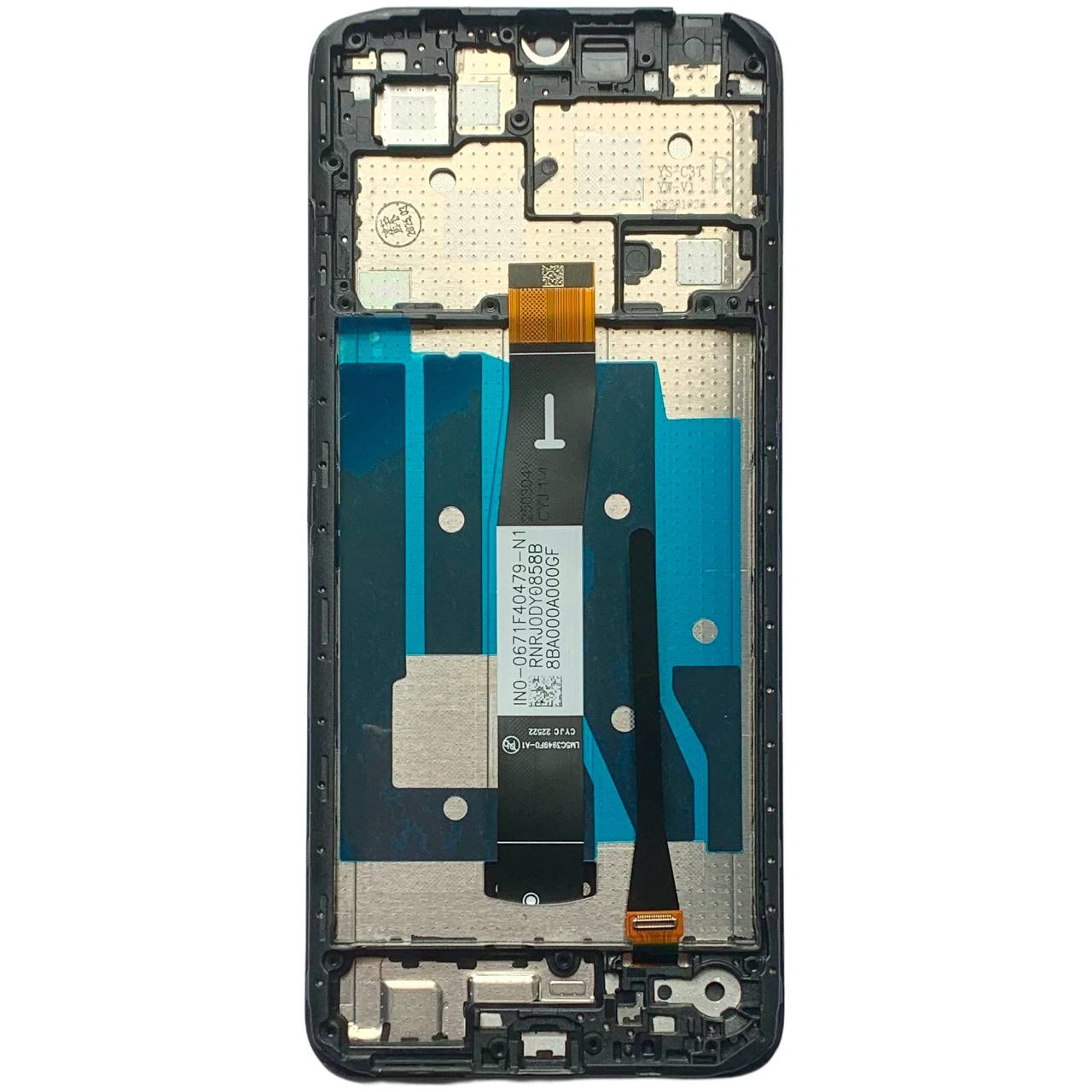 Дисплей Xiaomi Redmi 12C | Redmi 11A | Poco C55 black, з рамкою, Original (PRC)