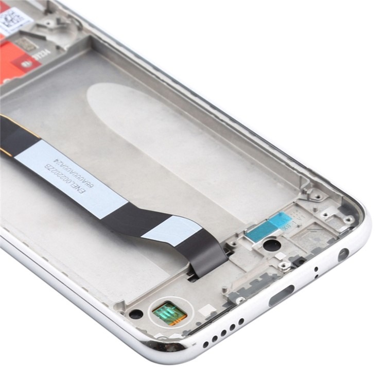Дисплей Xiaomi Redmi Note 8T silver, с рамкой, Original (PRC)