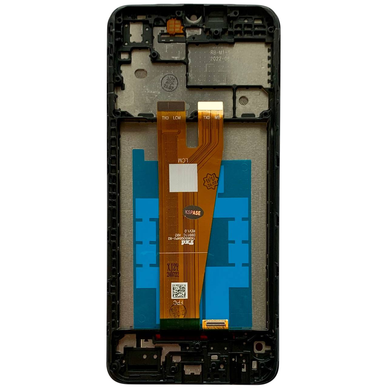 Дисплей Samsung A045 Galaxy A04 2022 black, з рамкою, INCELL