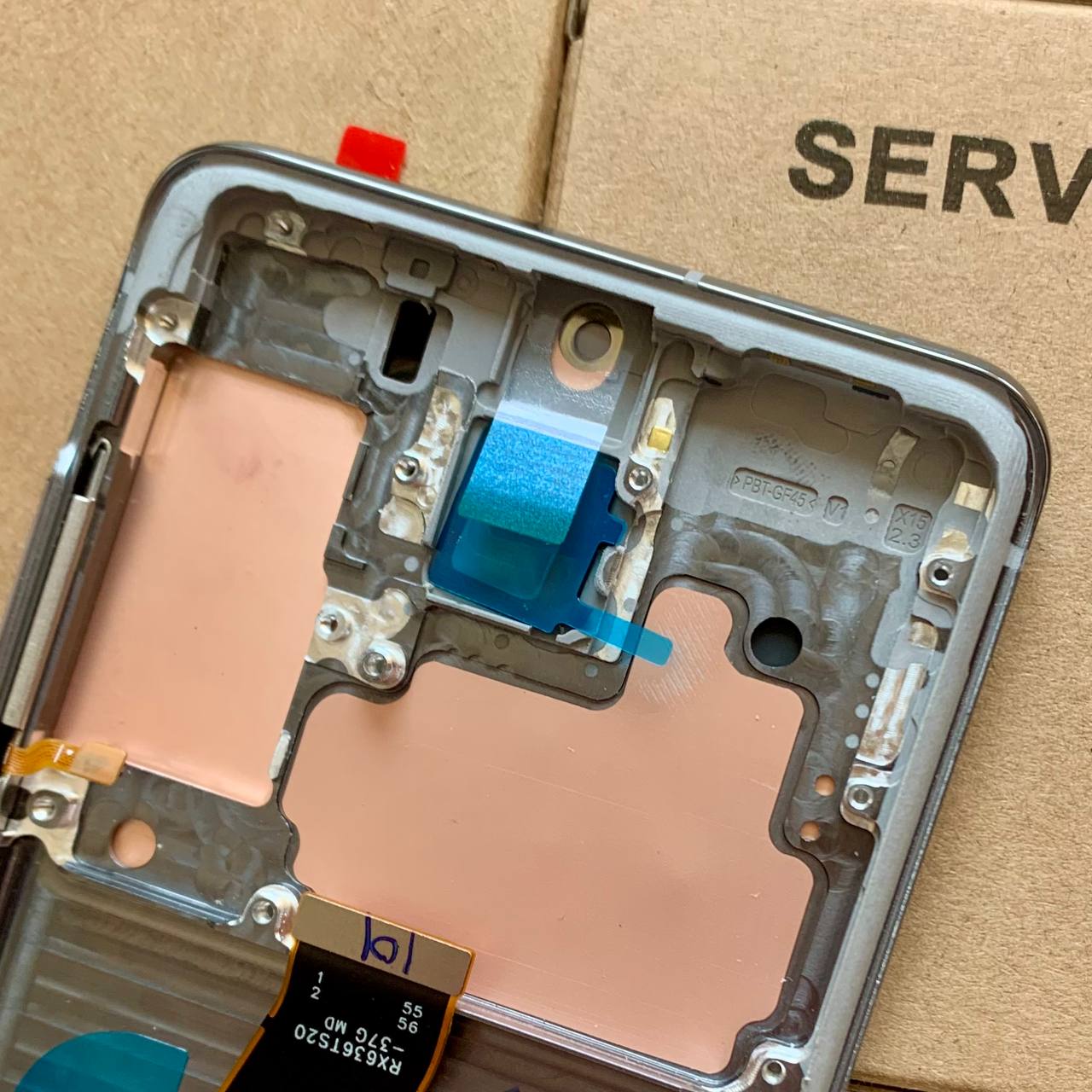 Дисплей Samsung G980 | G981 Galaxy S20 black, з рамкою, OLED