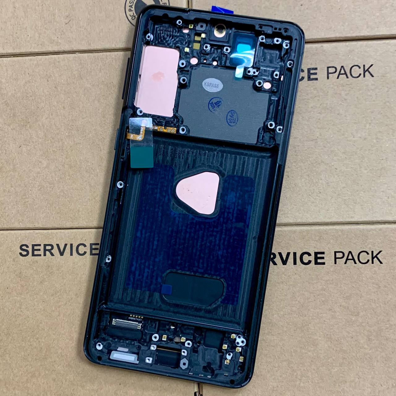 Дисплей Samsung G996B Galaxy S21 Plus black, з рамкою, OLED