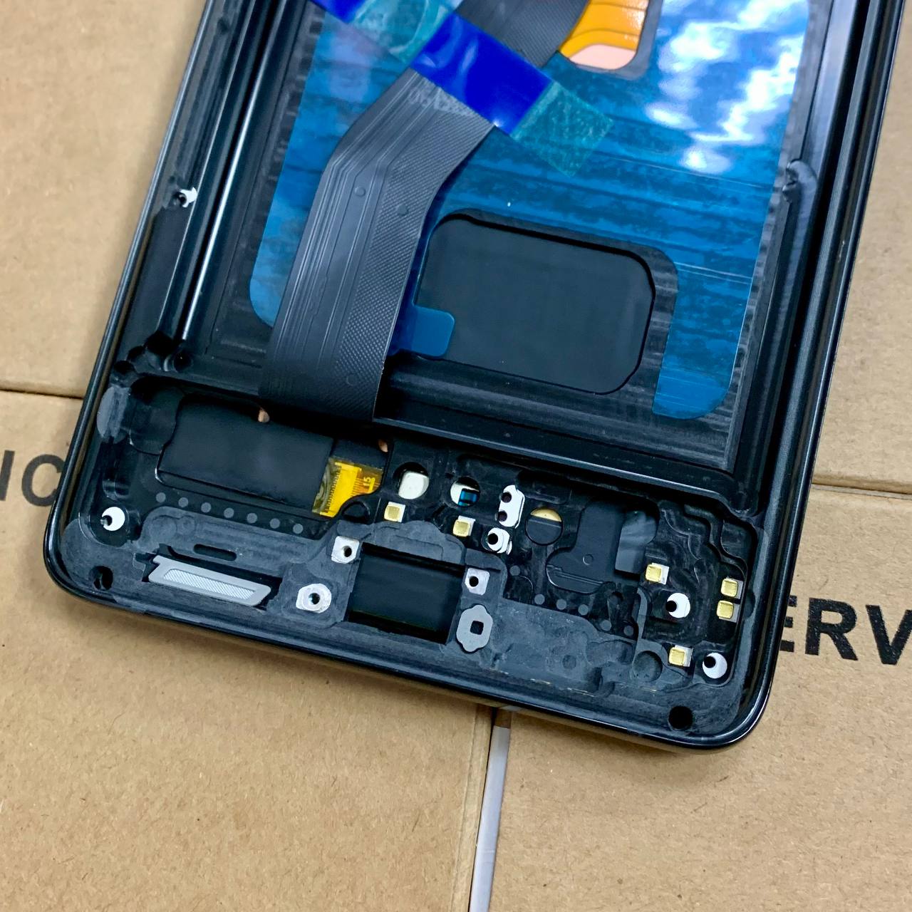 Дисплей Samsung G998B Galaxy S21 Ultra black, з рамкою, OLED