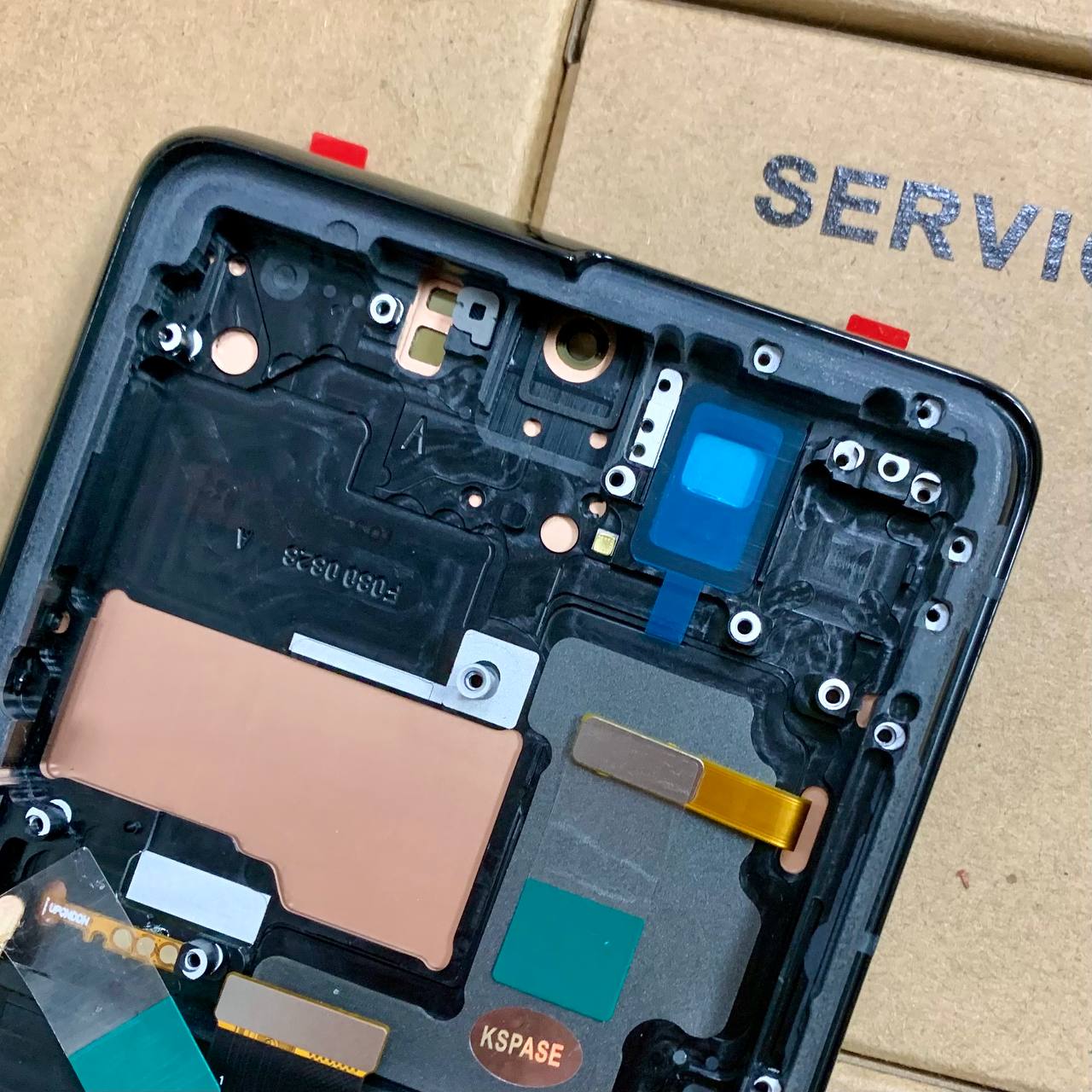 Дисплей Samsung G998B Galaxy S21 Ultra black, з рамкою, OLED