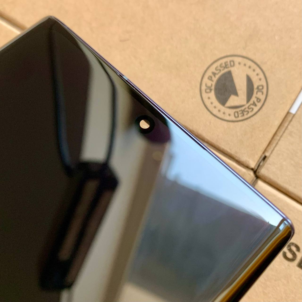 Дисплей Samsung N975 Galaxy Note 10 Plus black, с рамкой, OLED