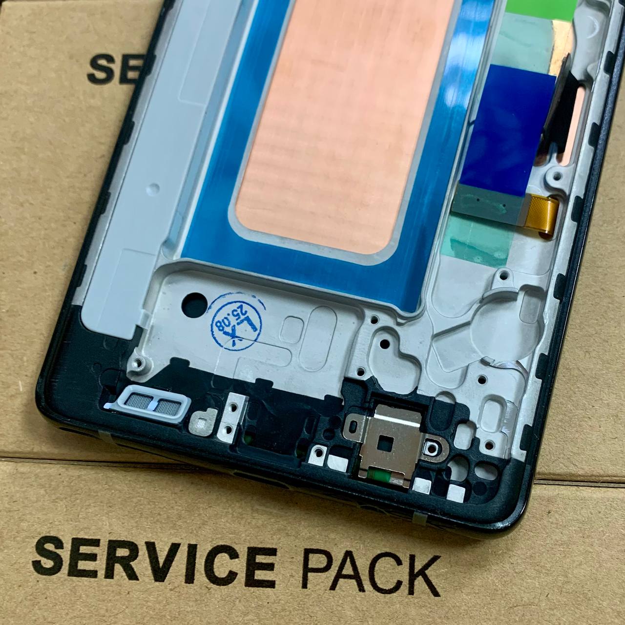 Дисплей Samsung N950 Galaxy Note 8 black, з рамкою, IPS