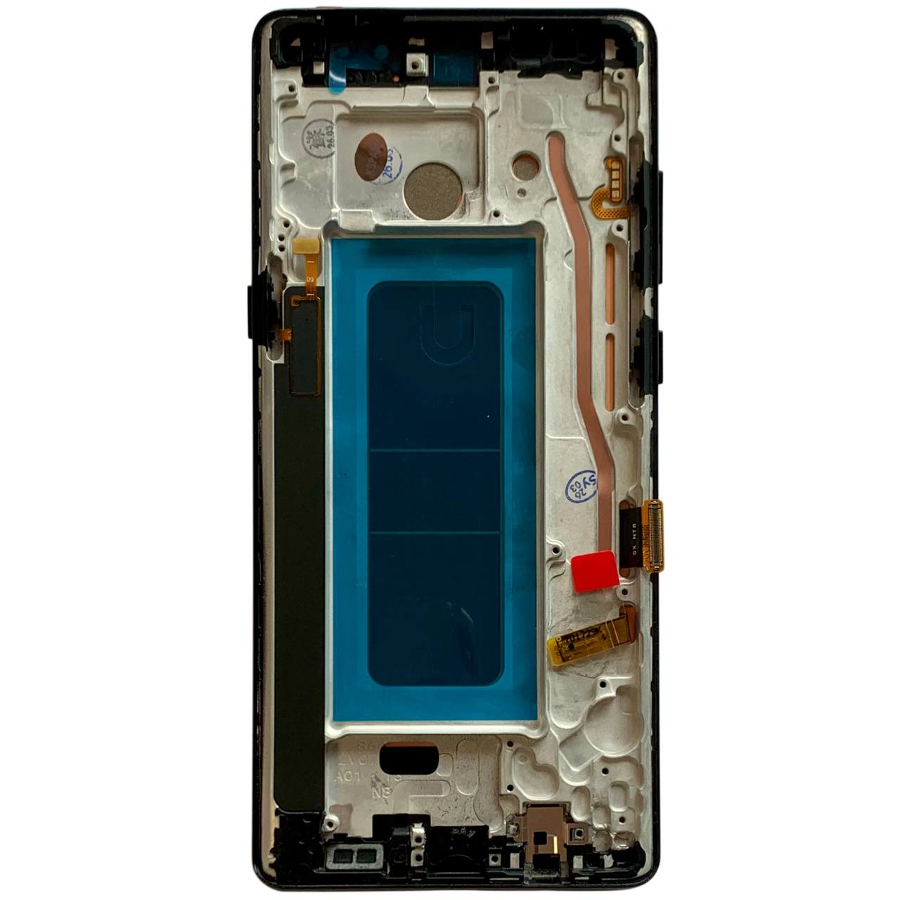 Дисплей Samsung N950 Galaxy Note 8 black, з рамкою, IPS