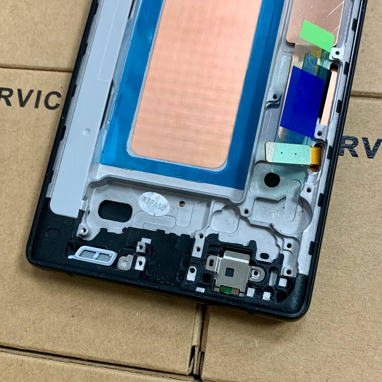 Дисплей Samsung N960 Galaxy Note 9 black, з рамкою, IPS