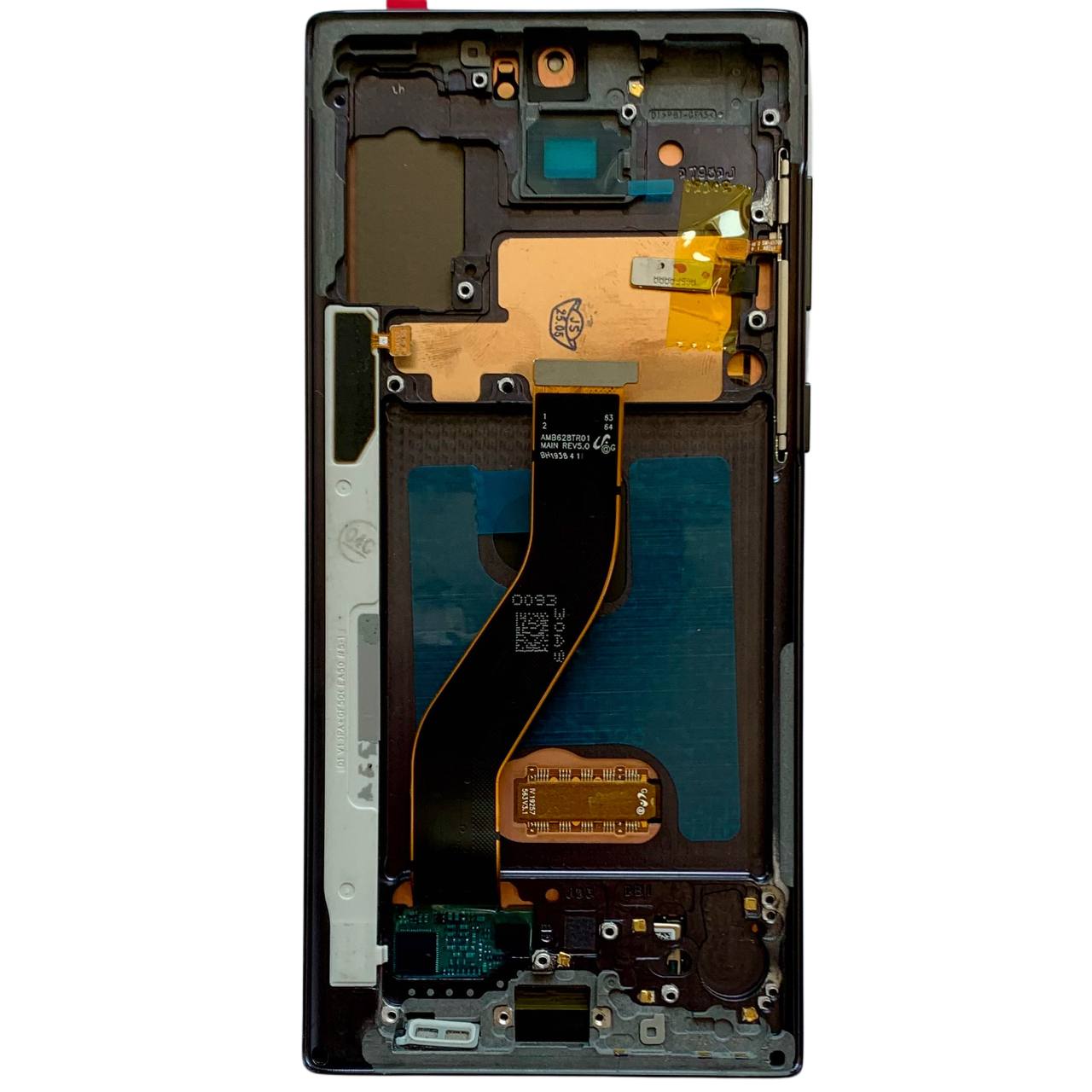 Дисплей Samsung N970 Galaxy Note 10 black, з рамкою, OLED