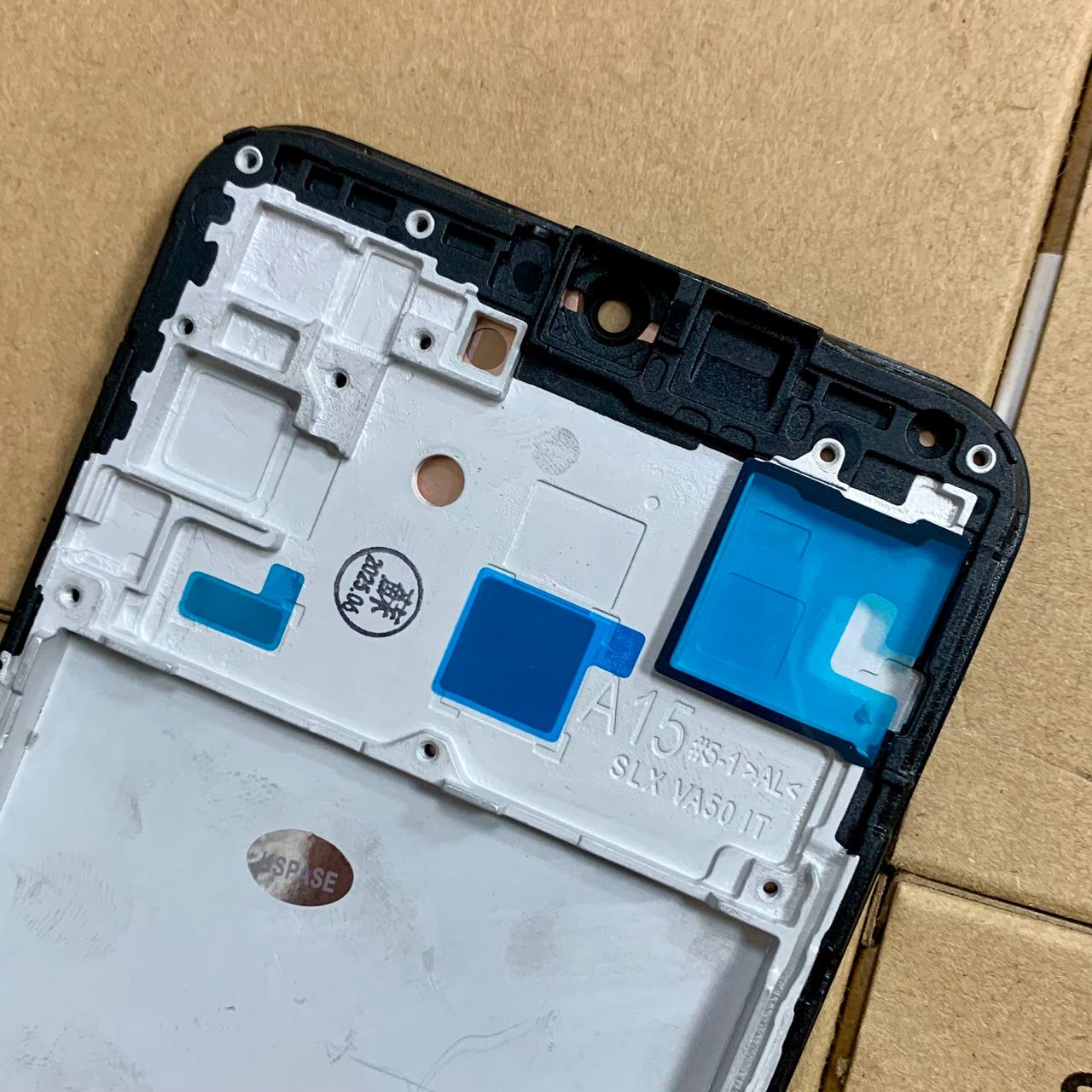 Дисплей Samsung A155 Galaxy A15 5G 2023 black, з рамкою, OLED