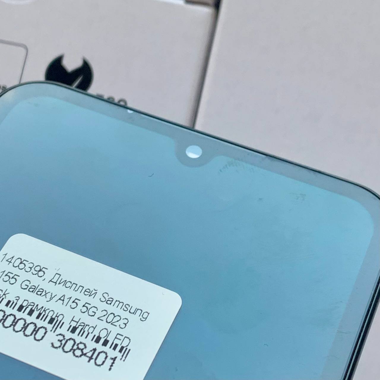 Дисплей Samsung A155 Galaxy A15 5G 2023 black, з рамкою, Hard OLED (не буде працювати на One UI 8.5)