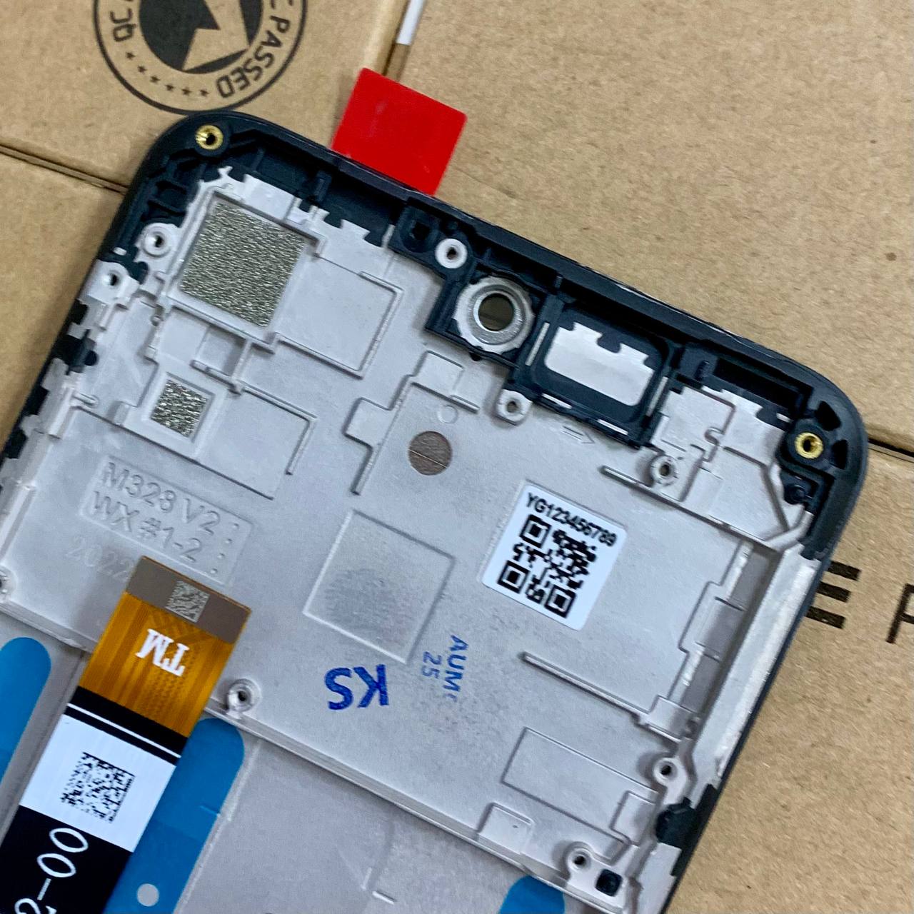 Дисплей Motorola Moto G32 black, с рамкой, Original (PRC)