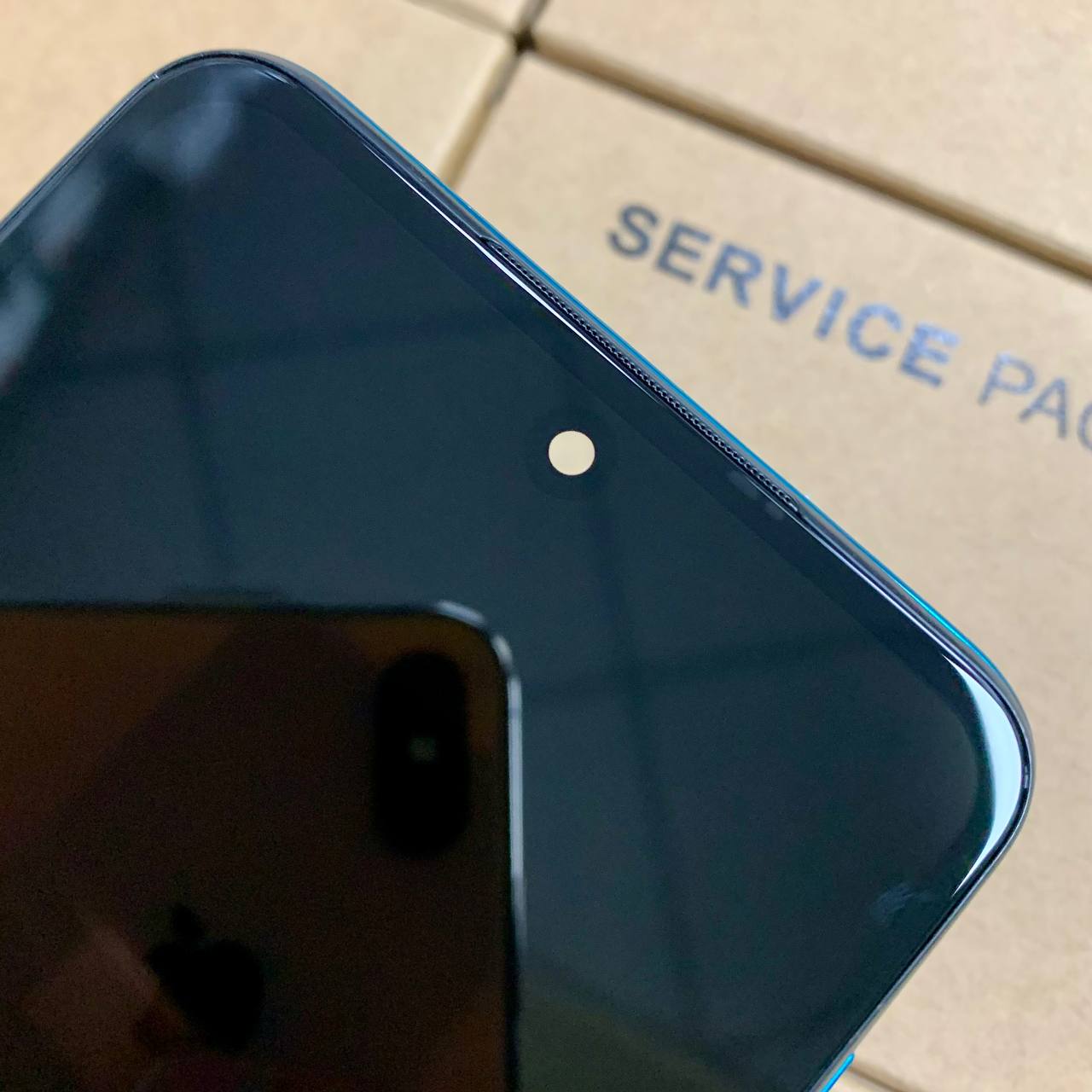 Дисплей Xiaomi Redmi Note 9S | Note 9 Pro | Note 9 Pro Max blue, с рамкой, Original (PRC)