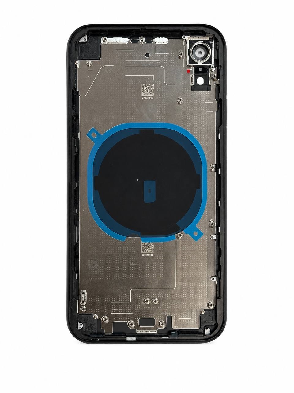 Корпус iPhone Xr Black в зборі з тримачем SIM, кнопками