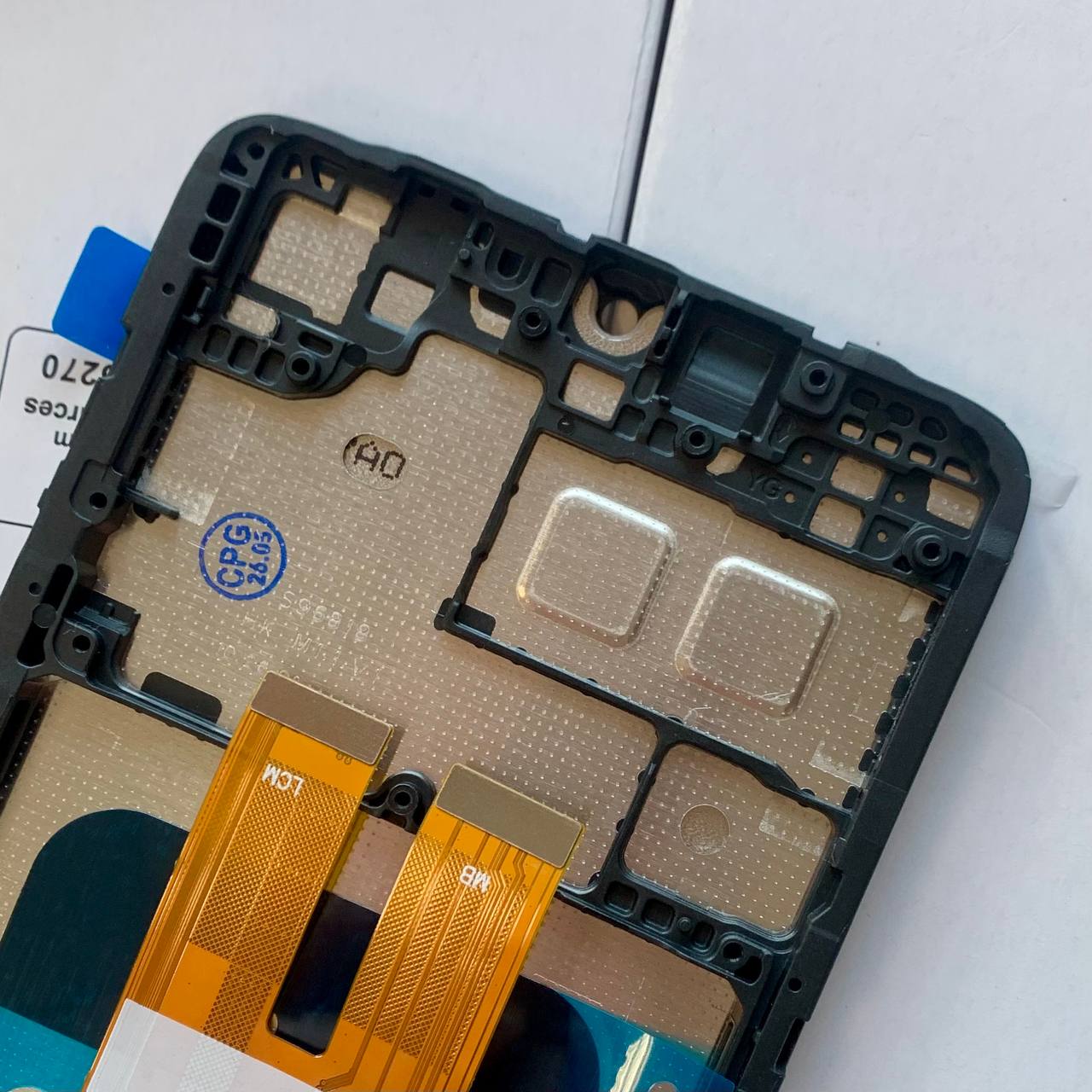 Дисплей Samsung A055 Galaxy A05 2023 black, з рамкою, Original (China)