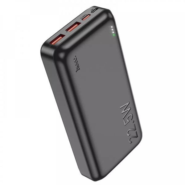 Power Bank Hoco J101A Astute 22.5W fully compatible power 20000mAh black