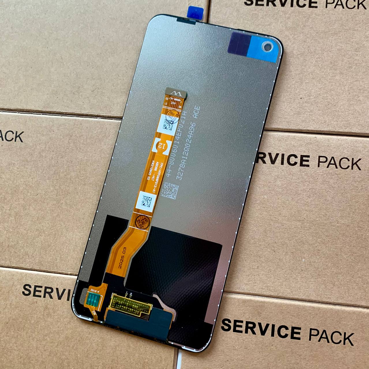 Дисплей OPPO A96 4G | Realme 8i | Realme 9i | Narzo 50 black, без рамки, Service Pack Original