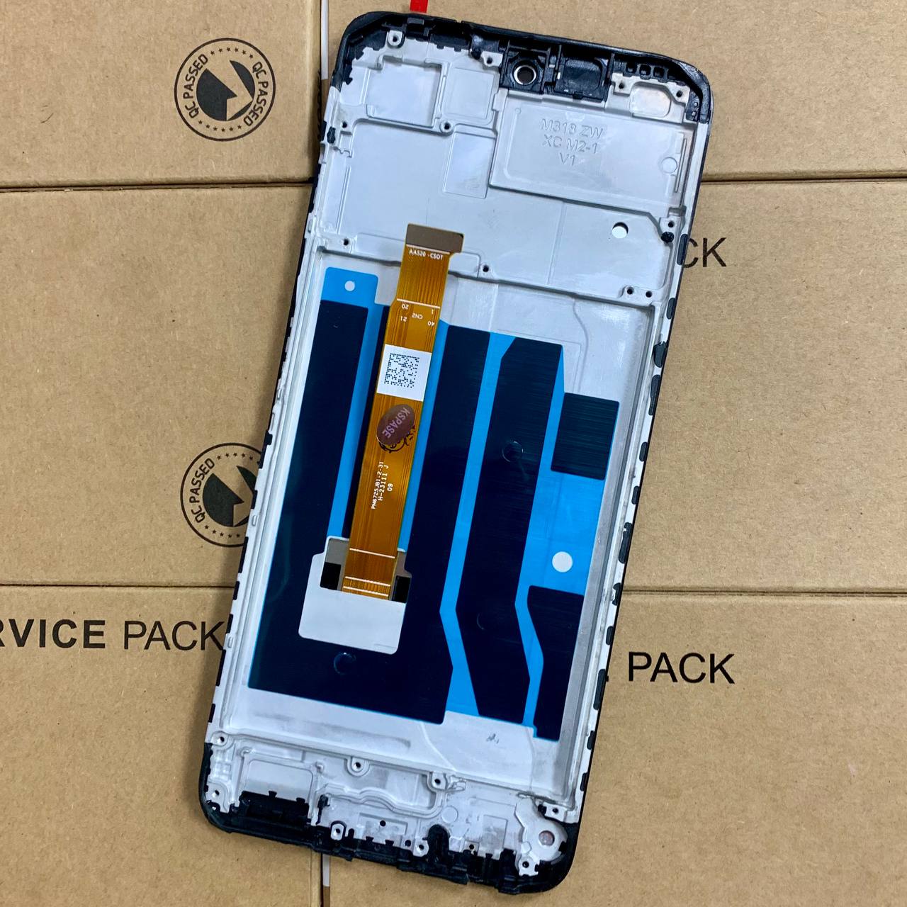 Дисплей Realme C55 black, з рамкою, Original (China)