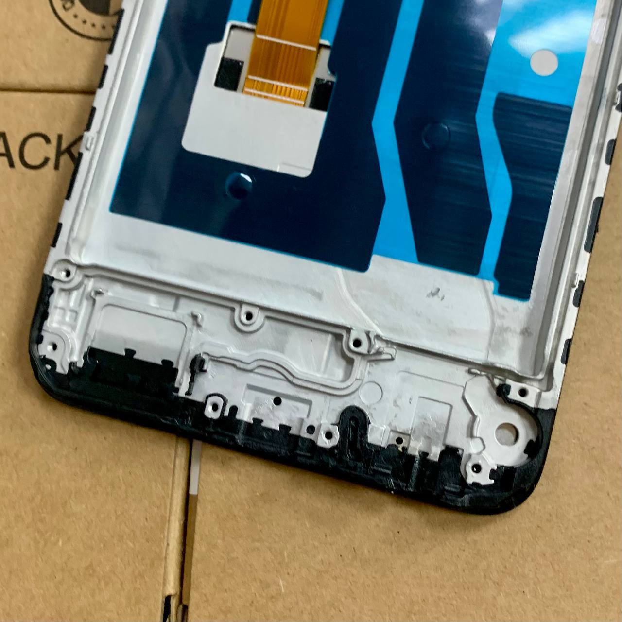 Дисплей Realme C55 black, з рамкою, Original (China)