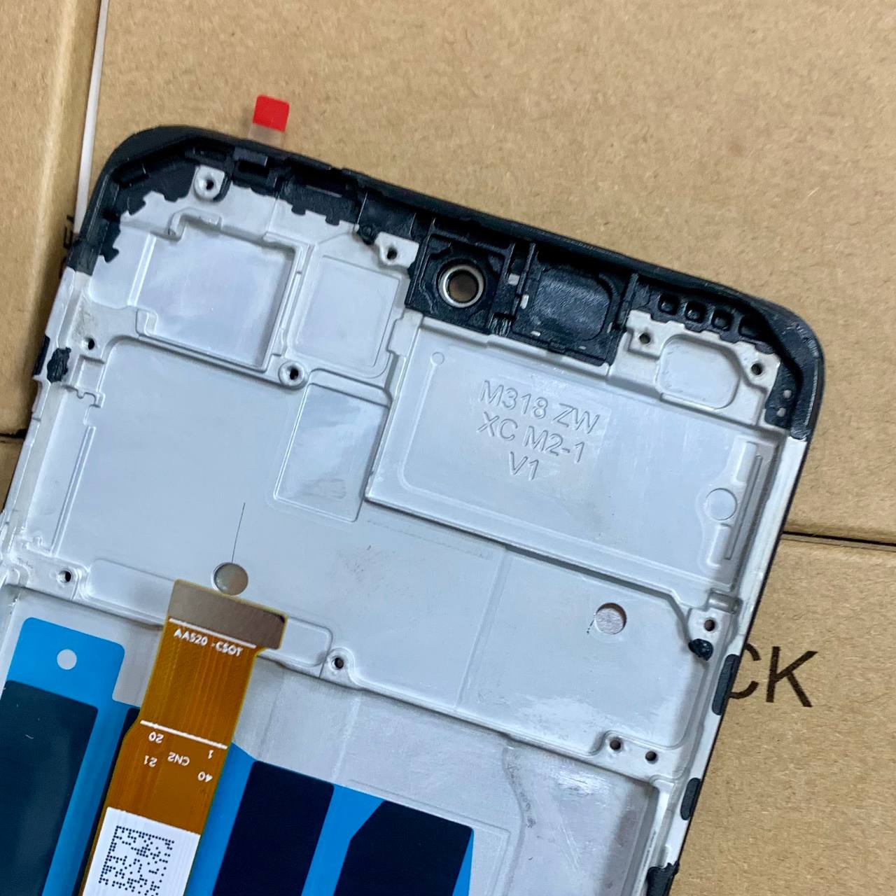 Дисплей Realme C55 black, з рамкою, Original (China)