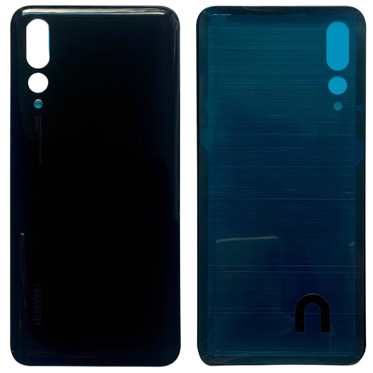 Задняя крышка Huawei P20 Pro black (без стекла камеры)