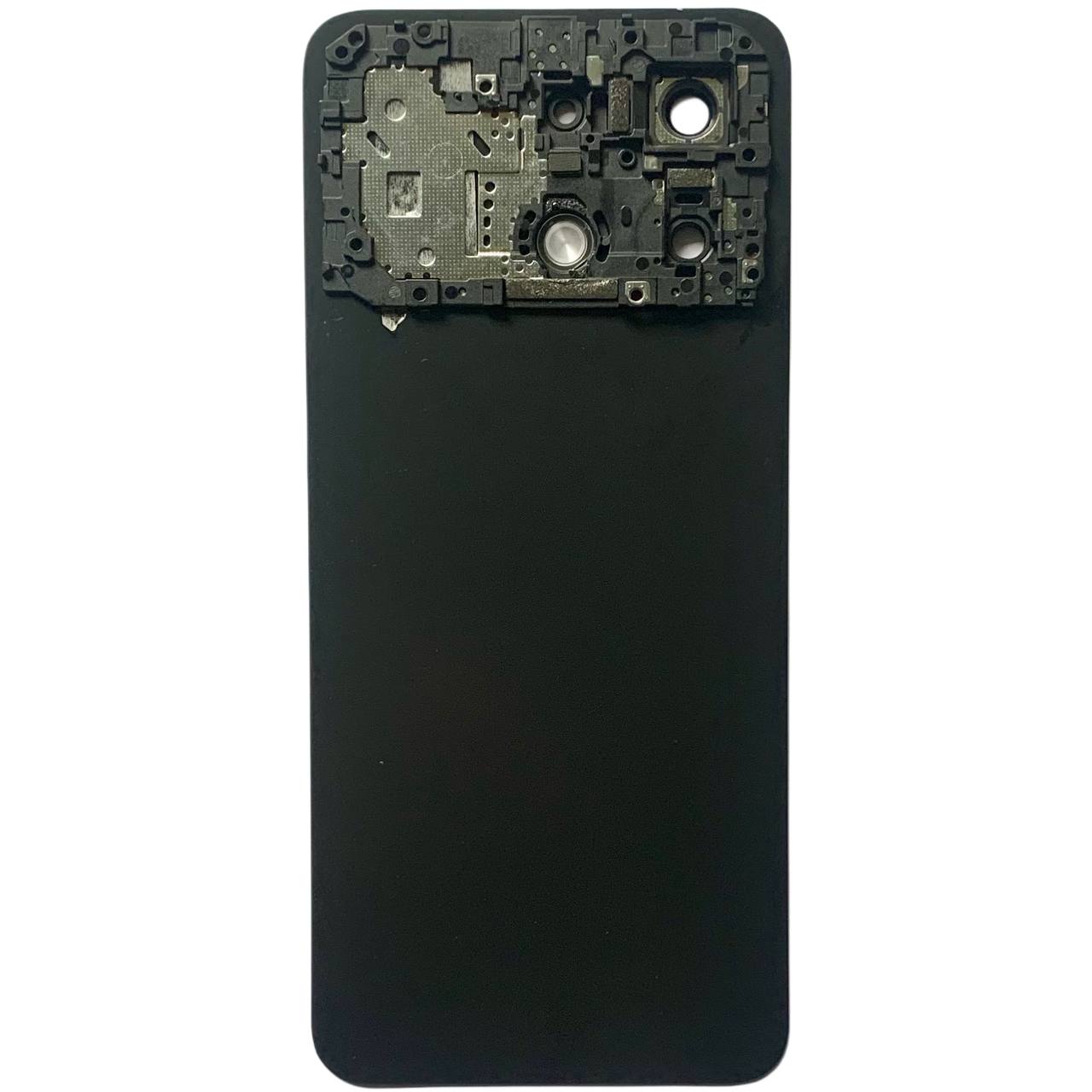 Задняя крышка Huawei Honor X8A black (со стеклом камеры)