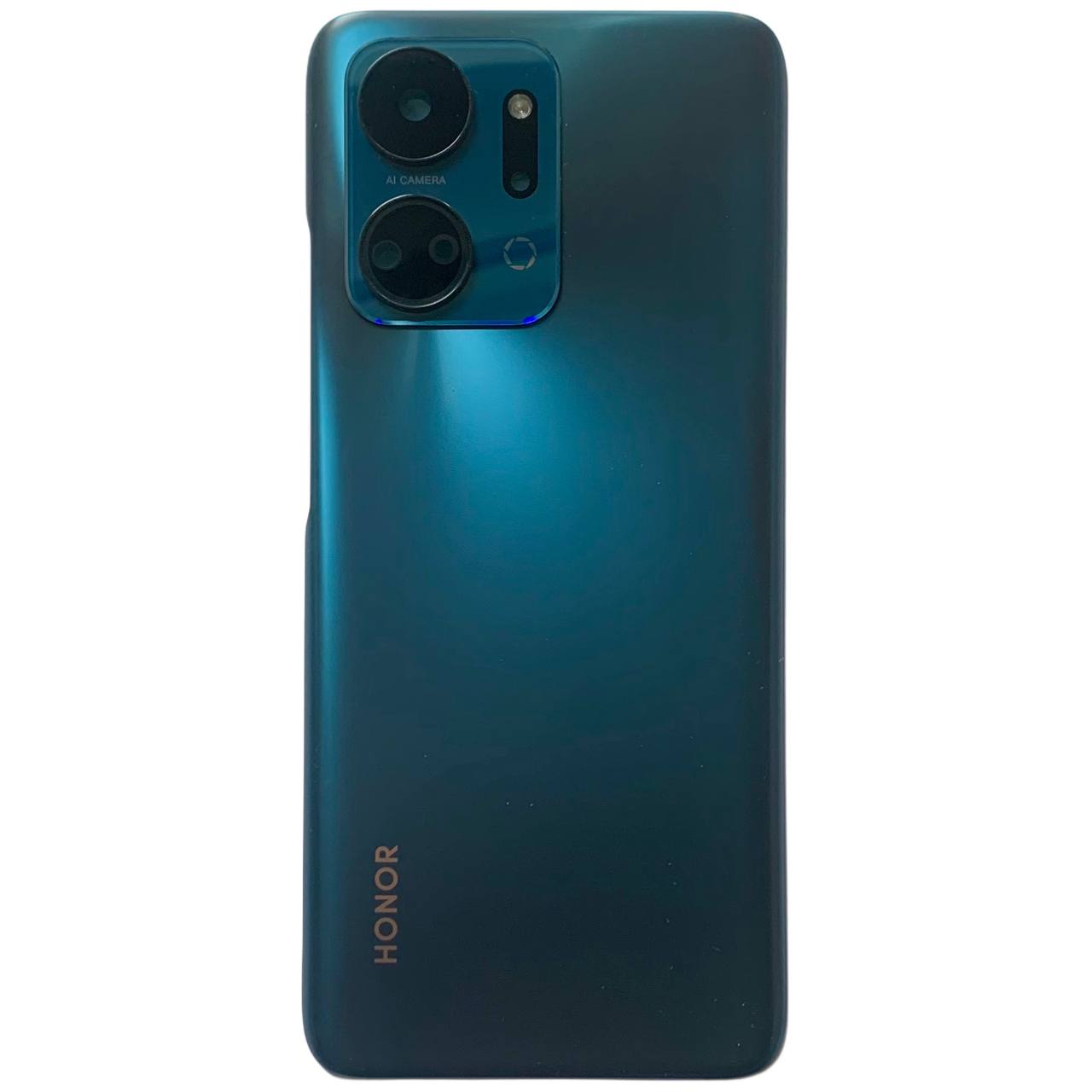 Задняя крышка Huawei Honor X7A blue (со стеклом камеры)