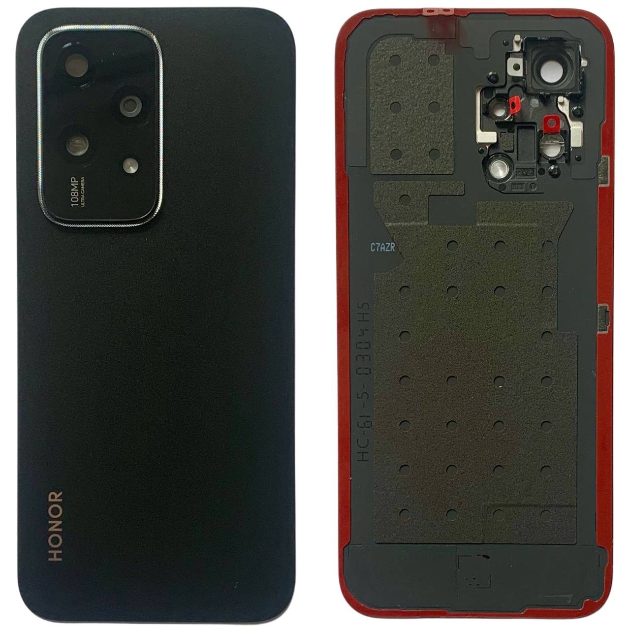 Задняя крышка Huawei Honor 200 Lite black (со стеклом камеры)
