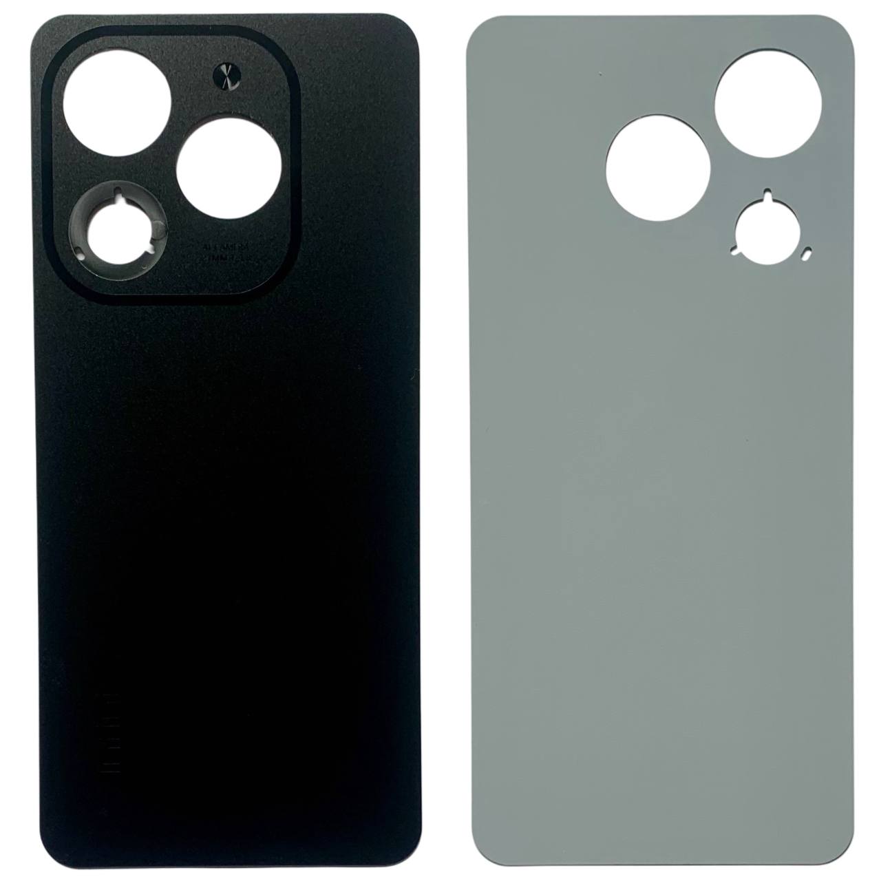 Задня кришка Infinix Smart 8 black (без скла камери)