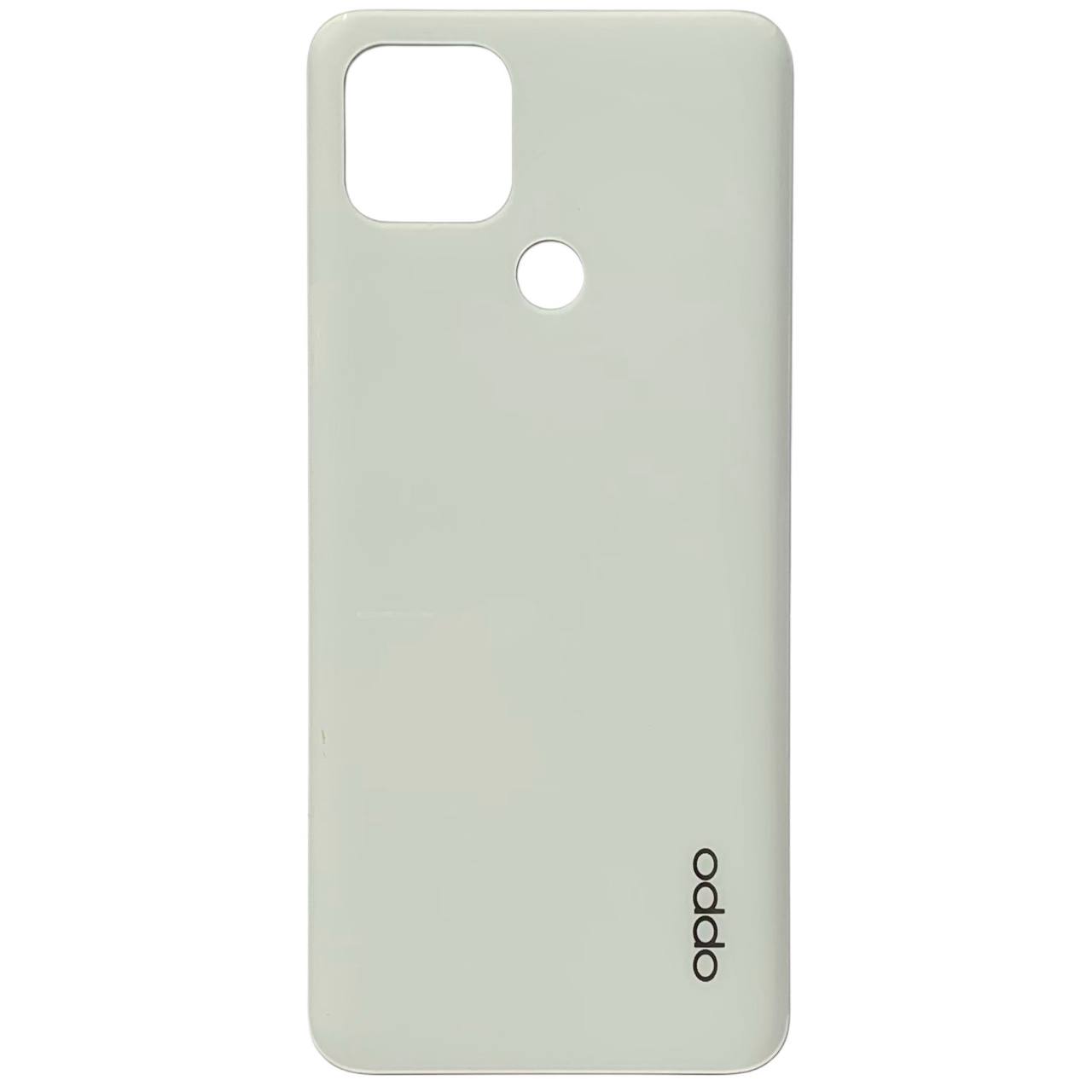 Задняя крышка OPPO A15 | OPPO A15S | OPPO A35 white (без стекла камеры)