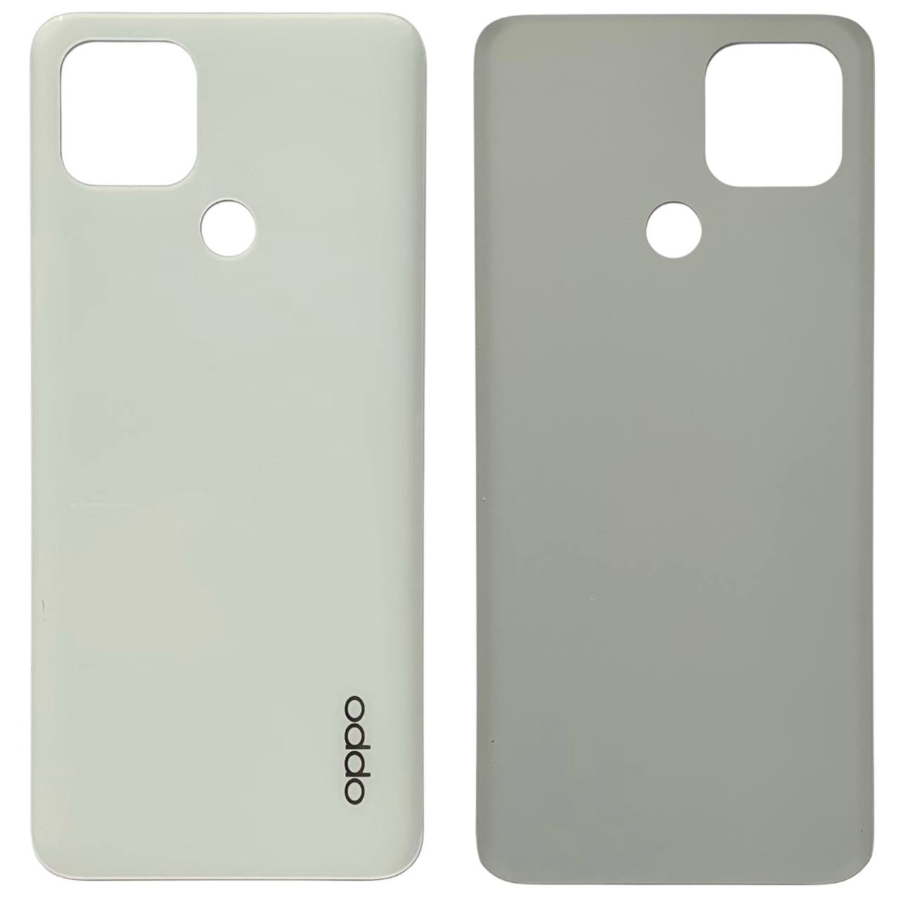 Задняя крышка OPPO A15 | OPPO A15S | OPPO A35 white (без стекла камеры)