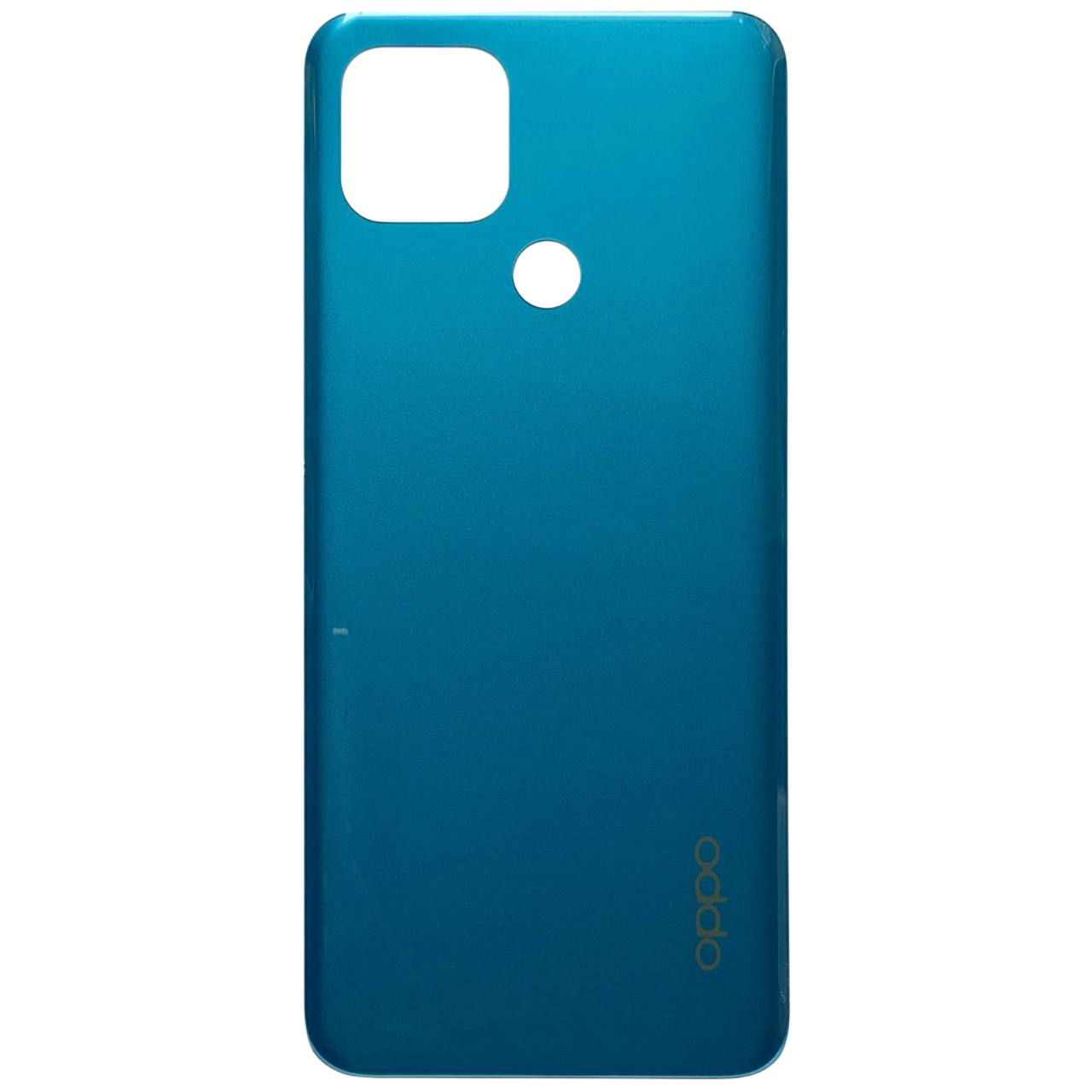 Задняя крышка OPPO A15 | OPPO A15S | OPPO A35 blue (без стекла камеры)