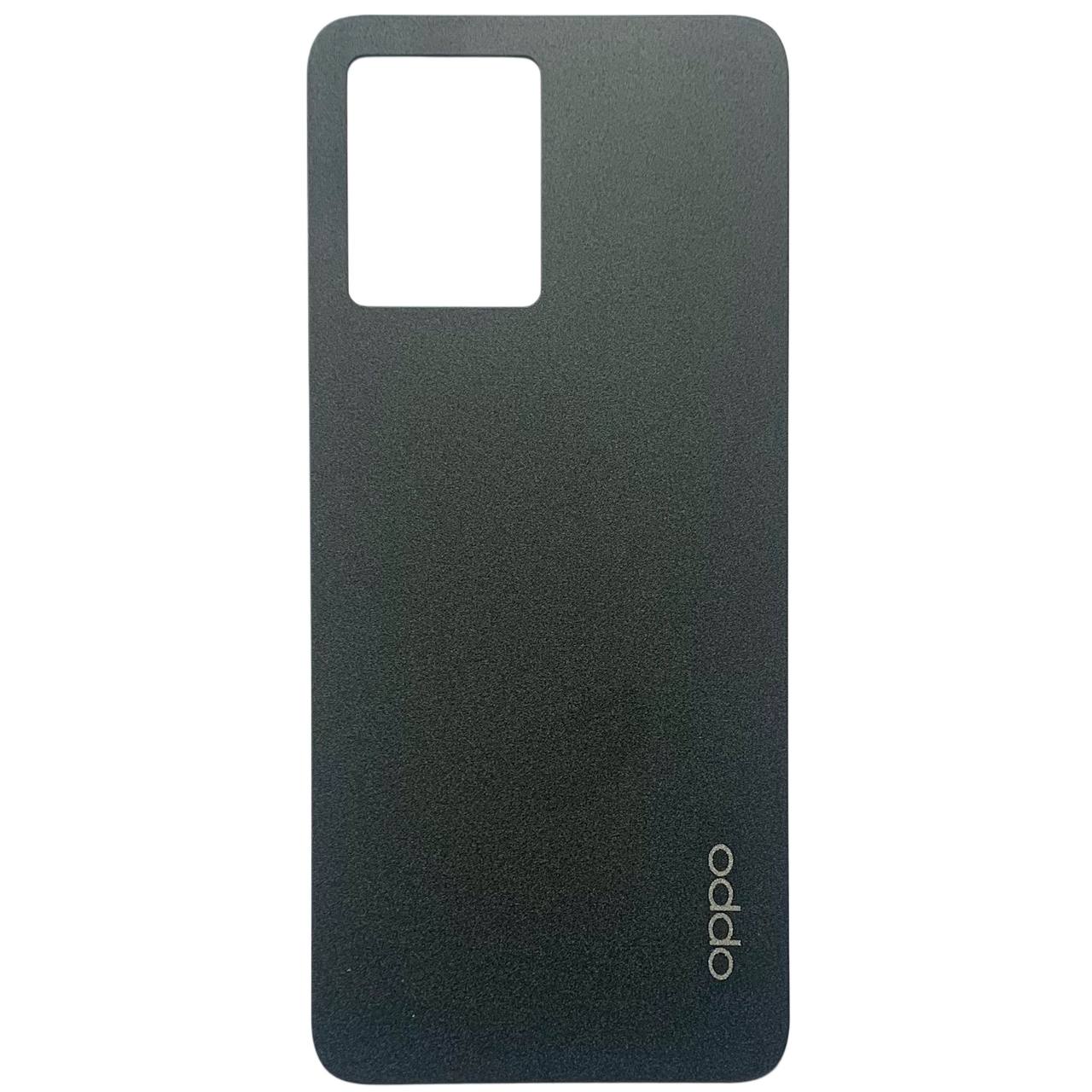 Задняя крышка OPPO Reno 7 black (без стекла камеры)
