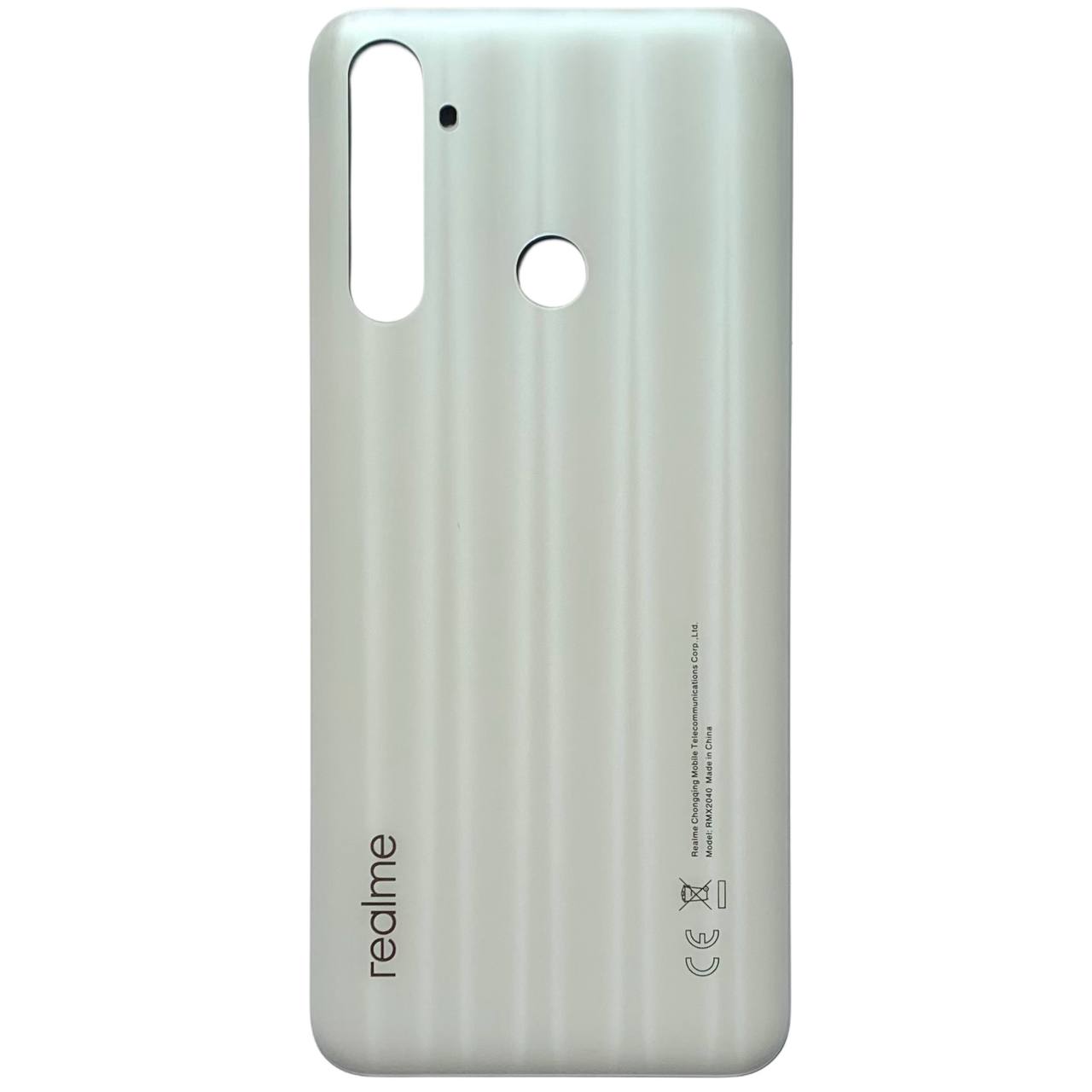 Задня кришка Realme 6i white (без скла камери)