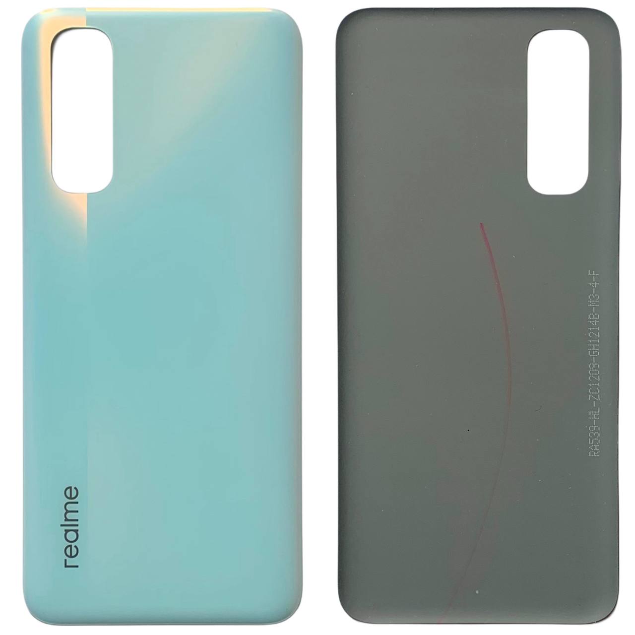 Задня кришка Realme 7 white (без скла камери)