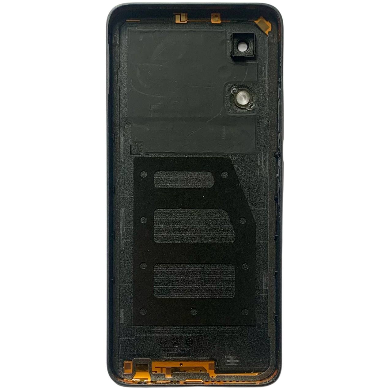 Задня кришка ZTE Blade A34 gray (зі склом камери)
