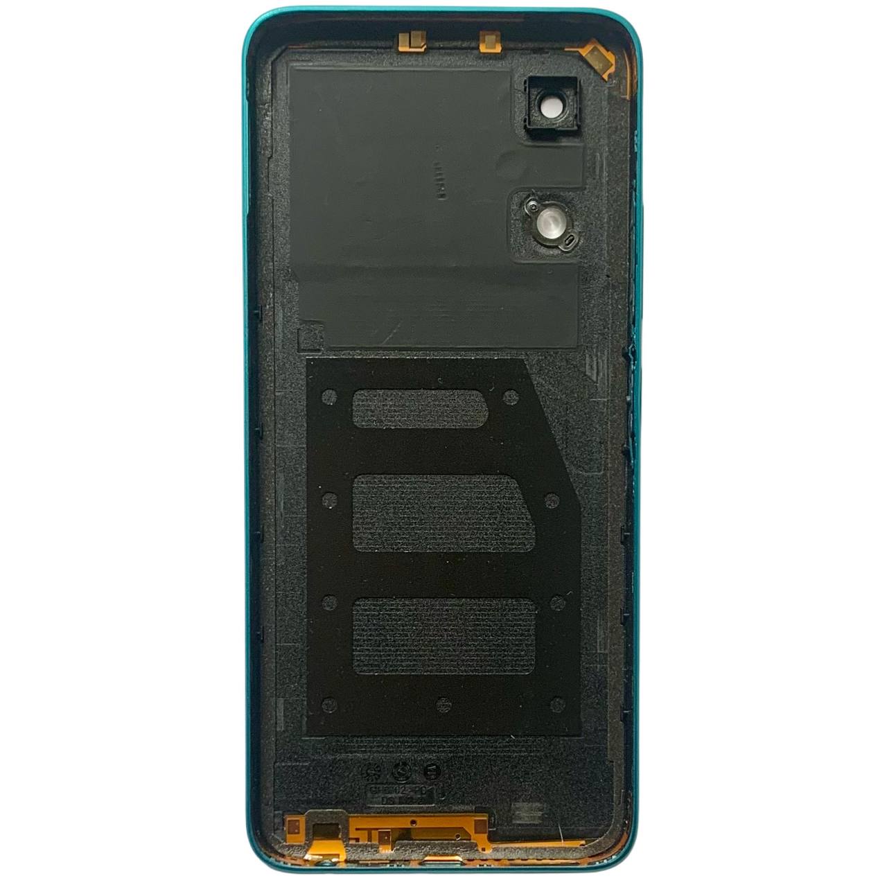 Задня кришка ZTE Blade A34 green (зі склом камери)