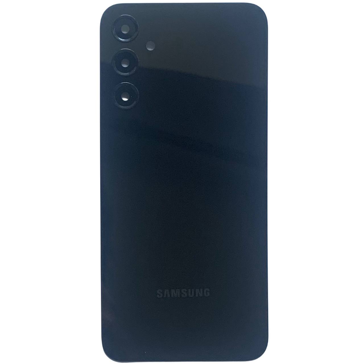 Задняя крышка Samsung A245 Galaxy A24 4G 2023 black (со стеклом камеры)